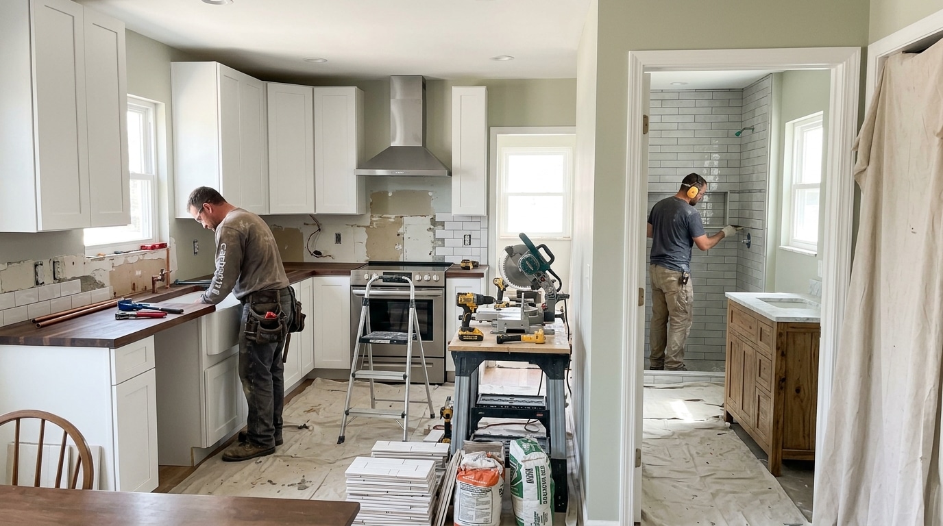 Kitchen And Bathroom Remodel Specialists Affordable Kitchen And Bathroom Remodel Services by Builders Squad Ltd