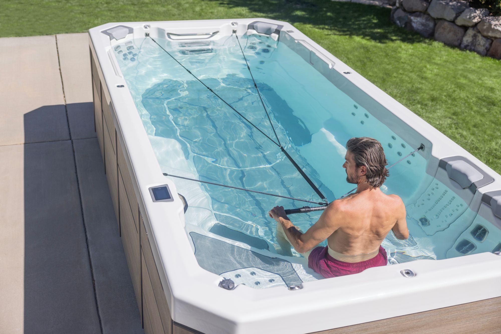 Swimspa mit modernster Technik und energieeffizientem Design