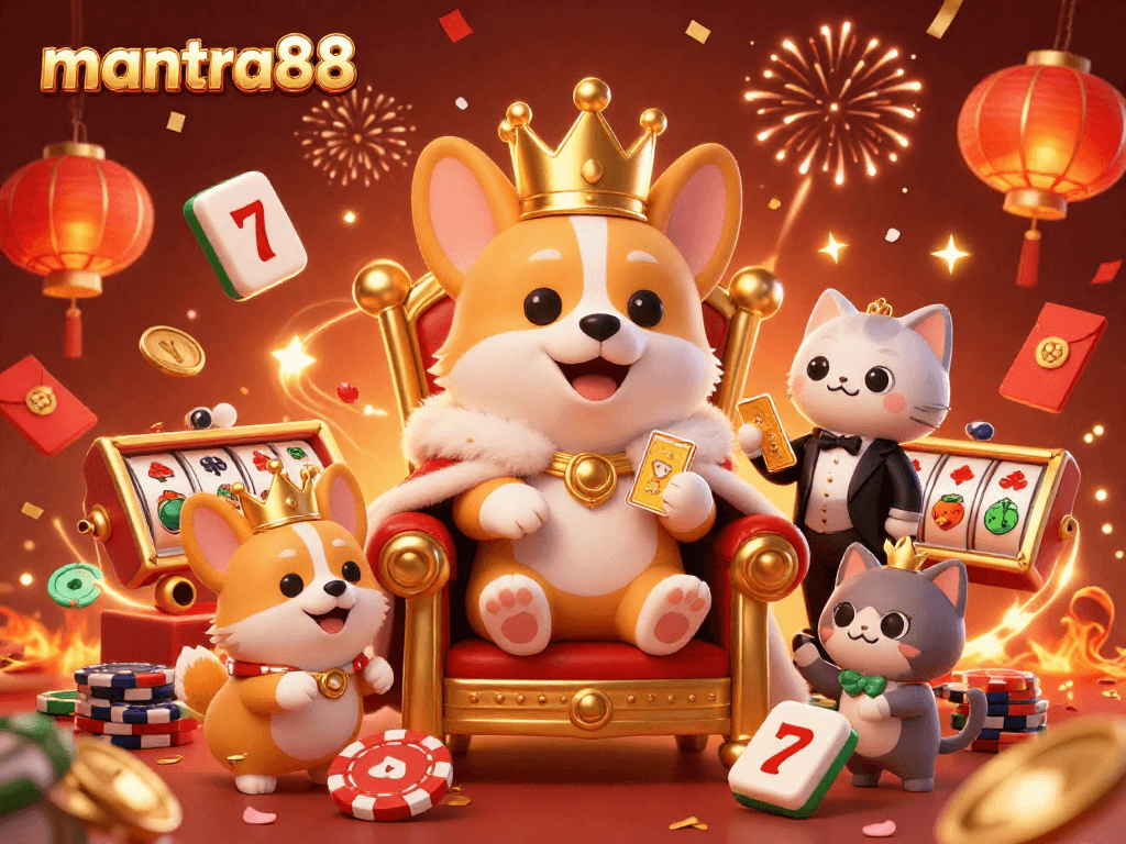 Experience fun gaming with mantra88's thrilling slot gameplay and dynamic 3D visuals.