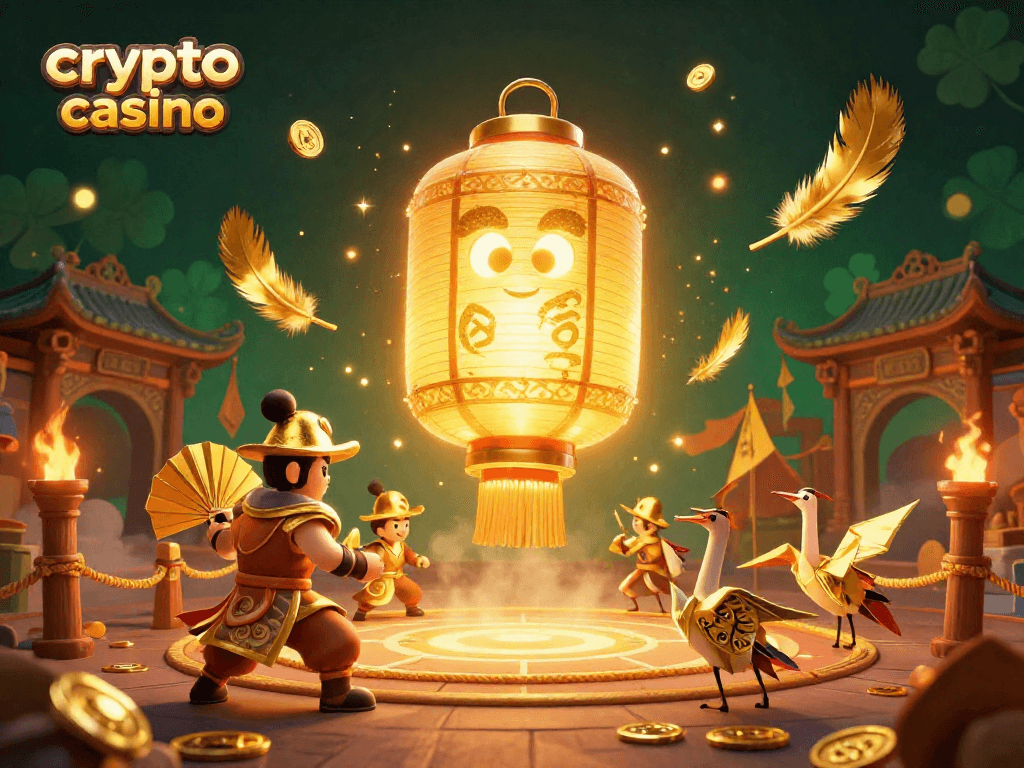 Gagnez au crypto casino grâce aux personnages mythiques illuminés par la magie de la chance.