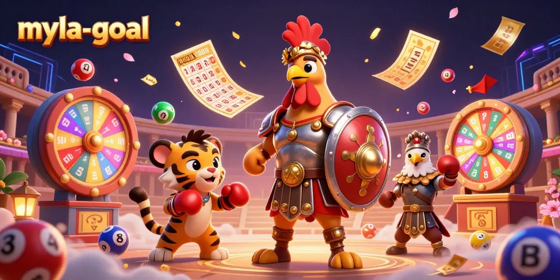 Engage in thrilling gaming with myla-goal featuring dynamic colorful lottery elements and interactive gameplay.