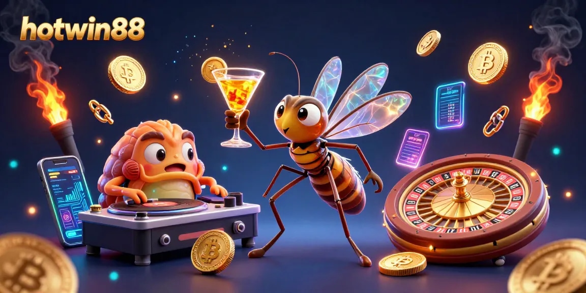 Engage with hotwin88 slots to win big, featuring unique casino characters in an electrifying atmosphere.