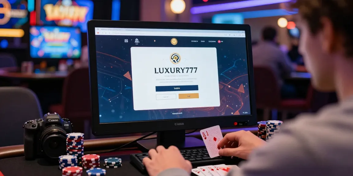 Proses Login LUXURY777 pada platform kasino online modern dengan tampilan interaktif yang menarik.