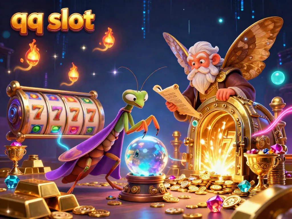 Experience thrilling qq slot action with mystical characters revealing fortunes over riches.