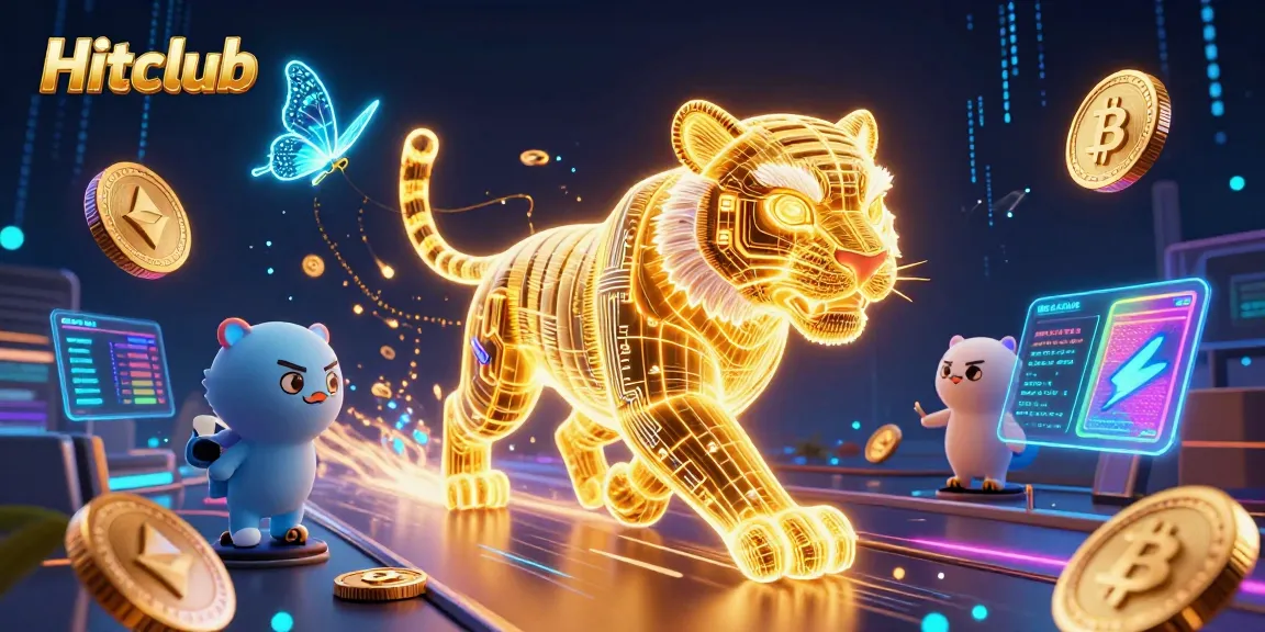 Experience thrilling gaming at Hitclub with vibrant graphics and dynamic elements in a digital casino.