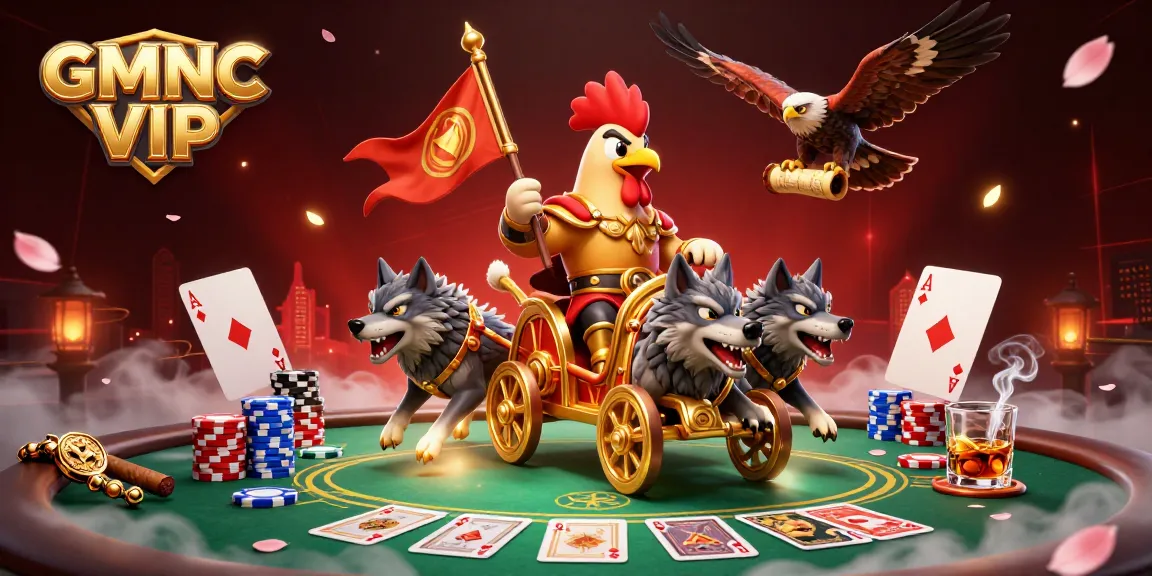 Engage with thrilling moments featuring GMNC VIP in an exhilarating casino atmosphere with poker elements.