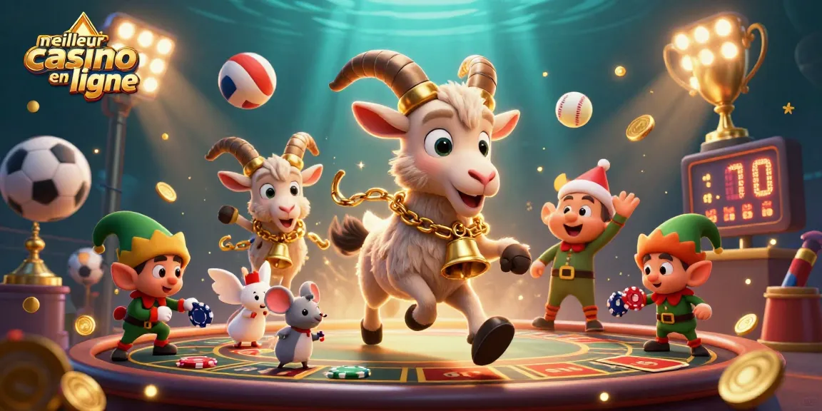 Jouez au meilleur casino en ligne avec le Krampus et les gremlins qui volent des jetons.
