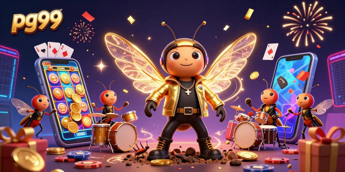Experience lucky games with pg99's vibrant casino scene featuring animations and delights.