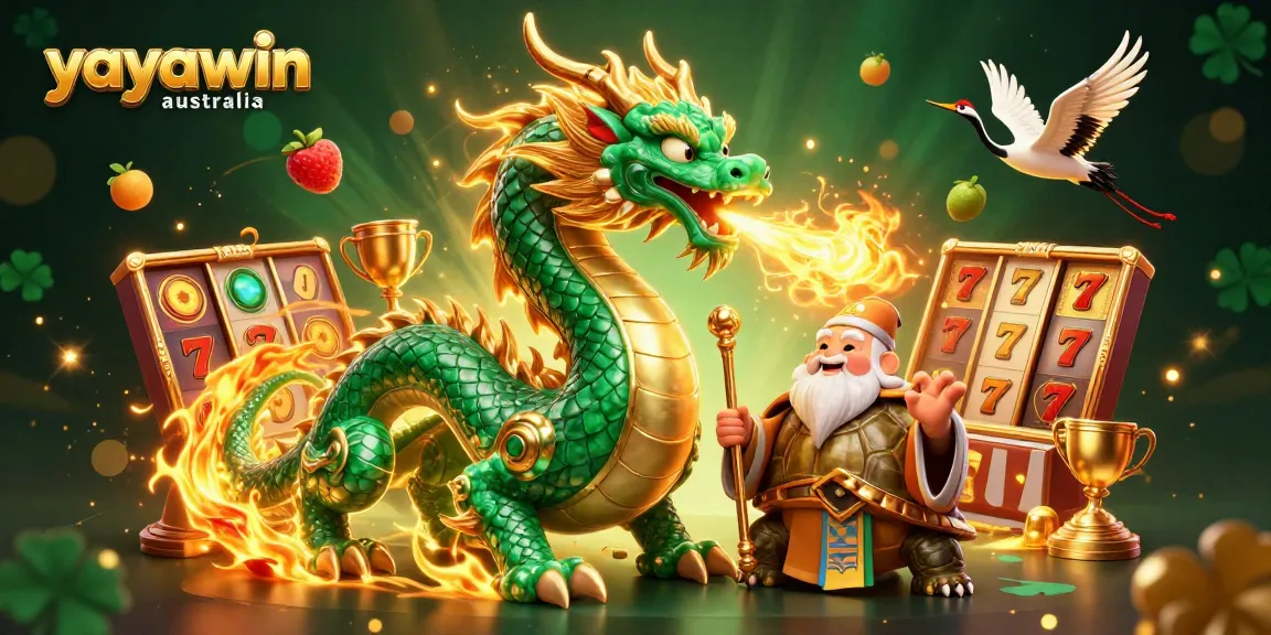 Play and win at yayawin australia with thrilling slots and iconic gaming elements.