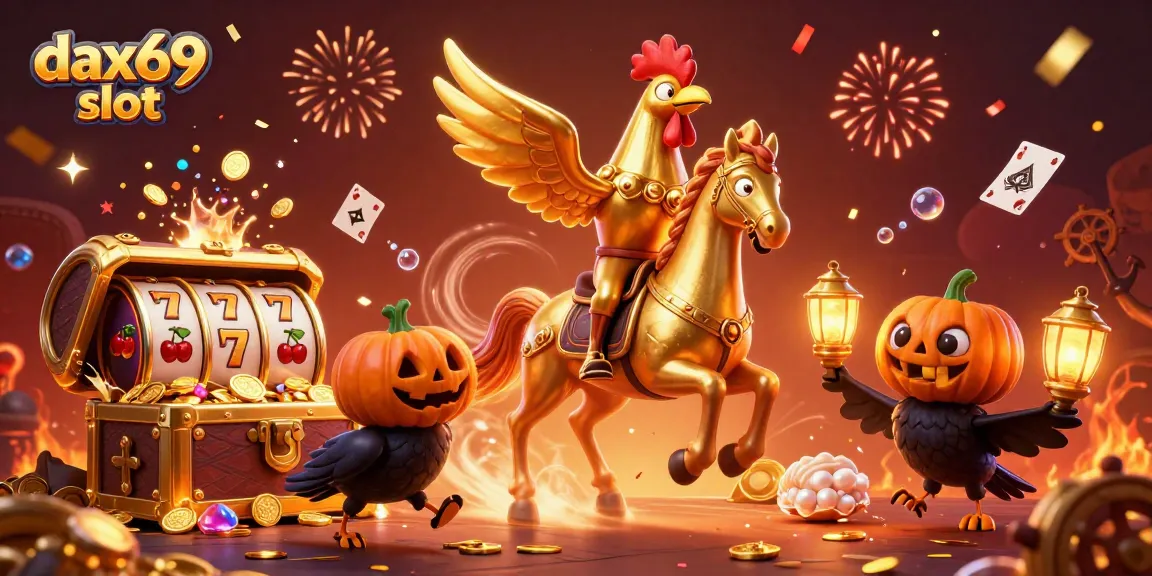 Menyaksikan aksi Dax69 slot dengan karakter menarik dalam suasana kasino yang meriah.