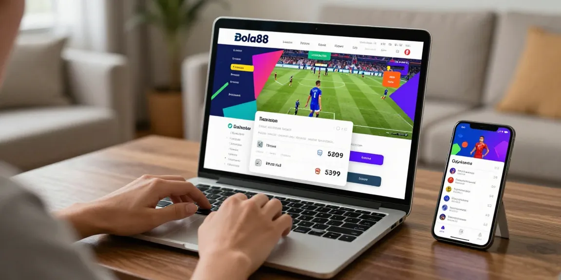 Bola88 interactive digital betting platform with live sports events and user engagement