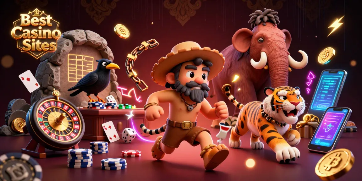 Experience the thrill of the Best Live Casino Sites with engaging characters in a vibrant 3D casino
