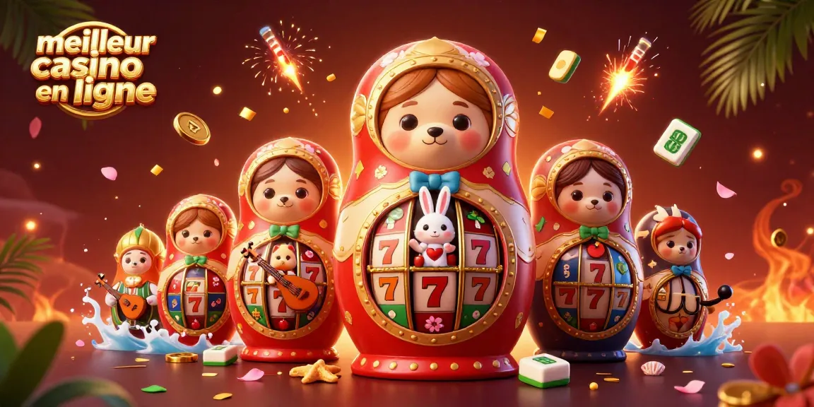 Présentation du meilleur casino en ligne avec des ours en costume de croupiers et une ambiance festive