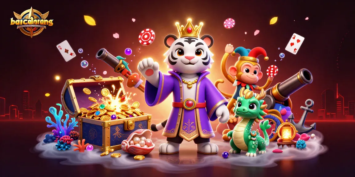 Experience the bancathanrong excitement with a royal tiger, jester monkey, and jade dragon in vivid 3D!