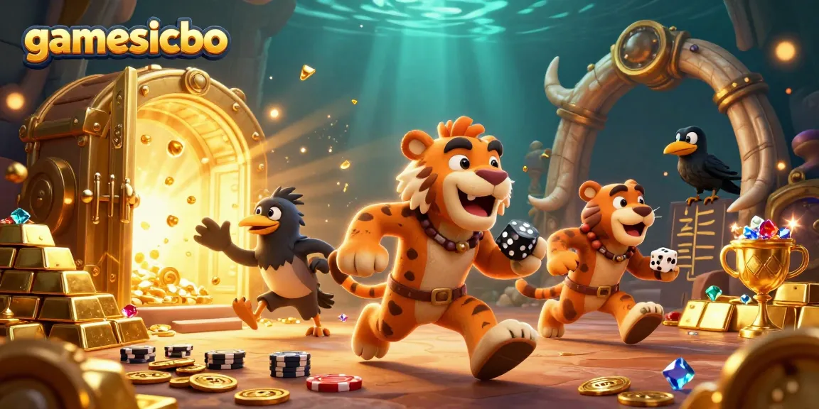 Engage in thrilling gamesicbo adventures with 3D cavemen and a sabertooth at a prehistoric casino!