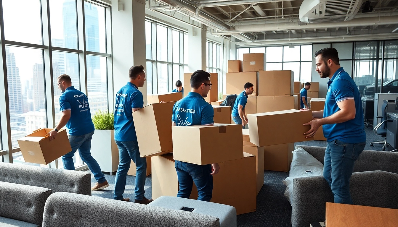Expert team handling Commercial Moving Services NYC, ensuring a smooth office relocation.