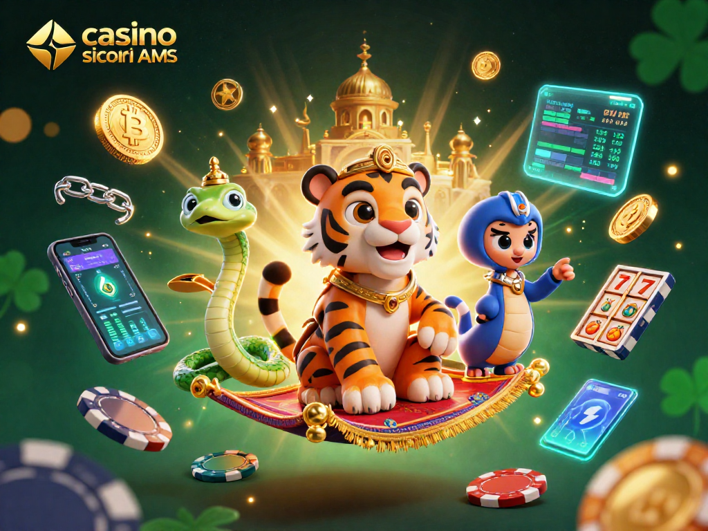 Gioca nei migliori casino sicuri non AAMS con un'immagine vivace di un sultano e simboli di gioco.