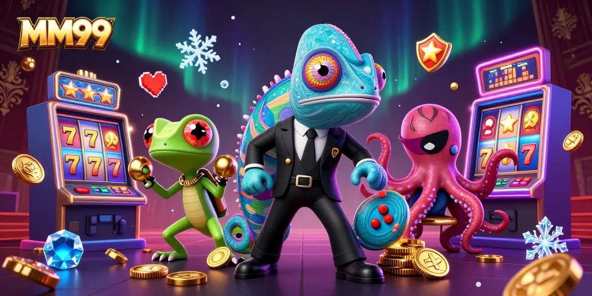 Join the exciting world of MM99 with colorful slot machines, vibrant characters, and thrilling gameplay!