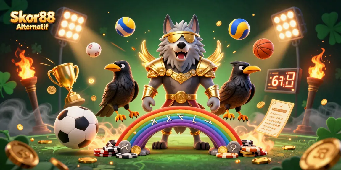 Experience thrilling gameplay with Skor88 Alternatif, featuring dynamic sports elements and epic atmosphere.