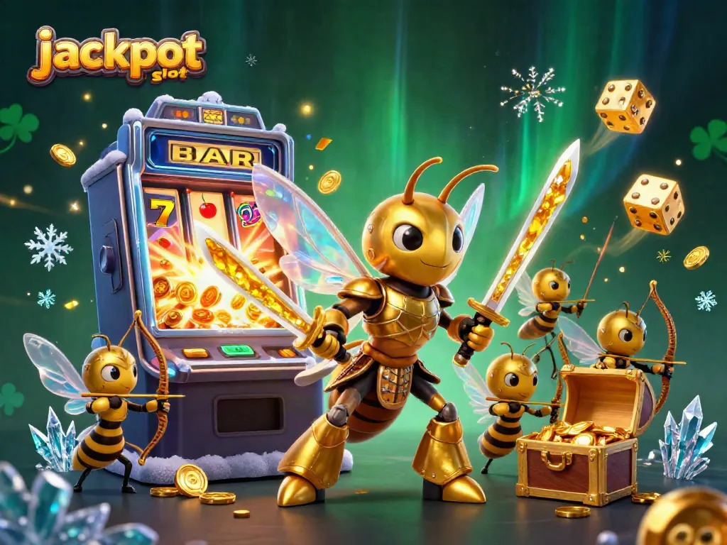 Experience the excitement of jackpot slots bursting with vibrant colors and dynamic elements.