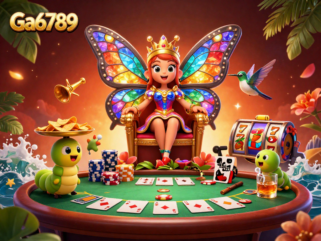 Elevate your gameplay experience at Ga6789 with vibrant poker and slot elements.