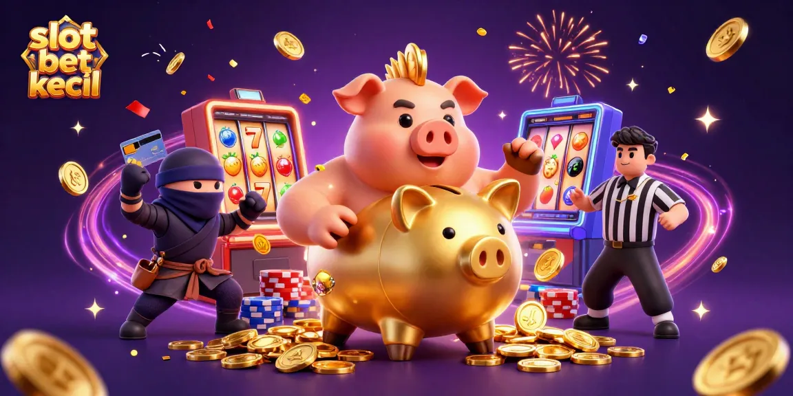 Exciting moment in slot bet kecil gameplay with dynamic gaming characters and vivid casino elements.