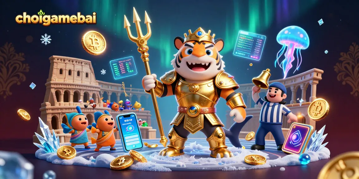 Engage in thrilling Mậu Binh gameplay with choigamebai featuring dynamic characters and crypto elements.