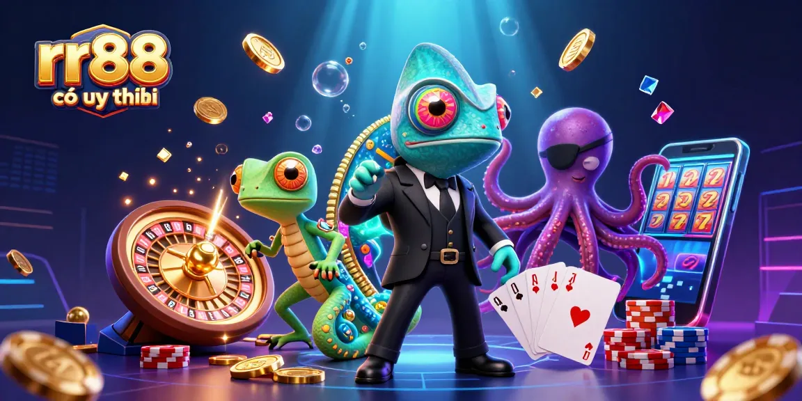 Experience thrilling gameplay at RR88 có uy tín with vibrant casino elements and characters.