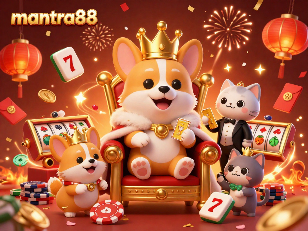 Experience fun gaming with mantra88's thrilling slot gameplay and dynamic 3D visuals.