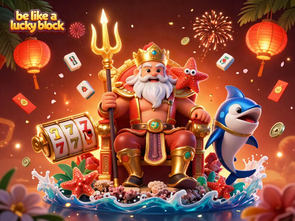 Experience the thrills of gambling as you be like a lucky block with 3D casino elements.