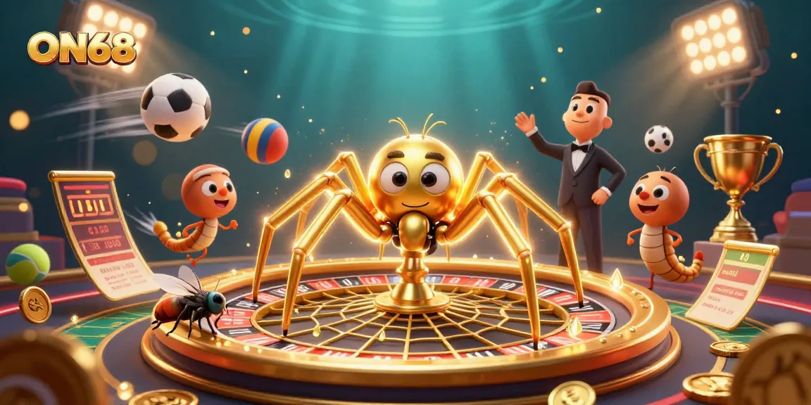 Engage with ON68's thrilling gameplay in a dynamic casino world filled with excitement and opportunities.