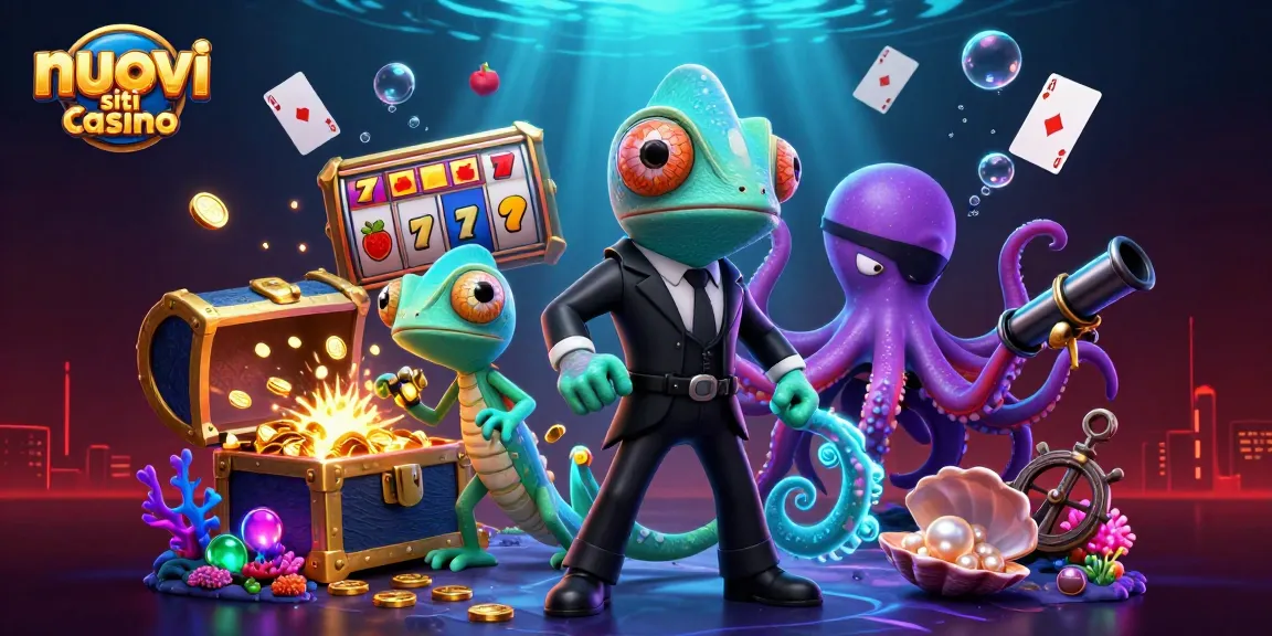 Gioca su nuovi siti casino con una scena vibrante di avventure subacquee e divertimento.