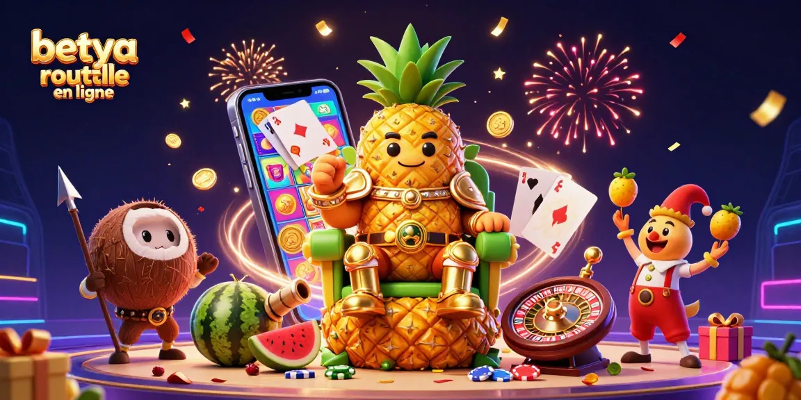 Engage in the excitement of betya roulette en ligne with vibrant characters and dynamic casino elements.