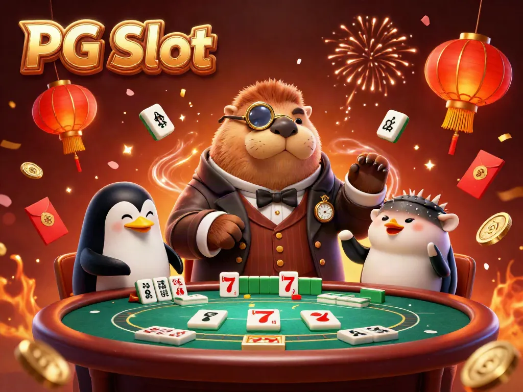 Mencoba keberuntungan di PG Slot, dengan walrus, dealer penguin, dan ikan puff terlibat dalam permainan.