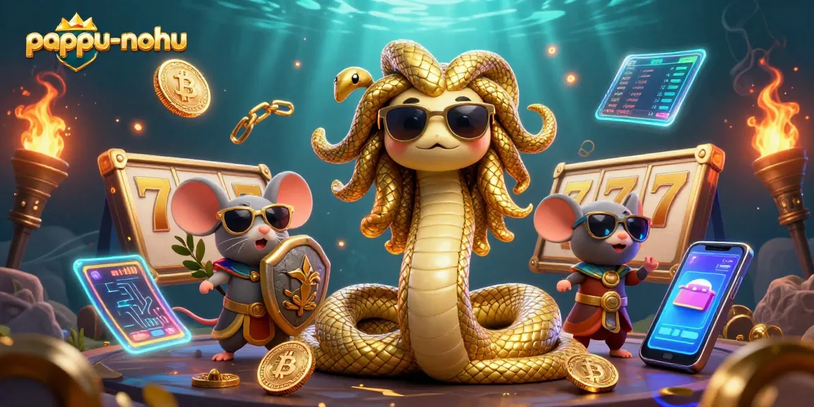 Experience exciting wins with pappu-nohu in this vibrant, 3D casino adventure.