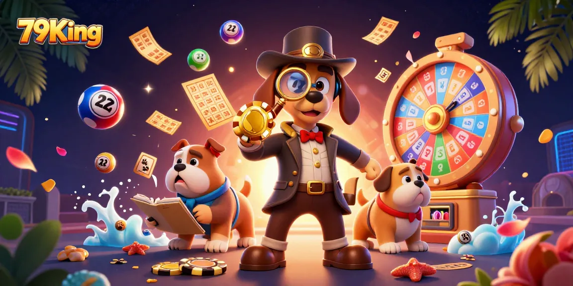 Join the action at 79King as our detective uncovers treasures in a vibrant gambling scene.
