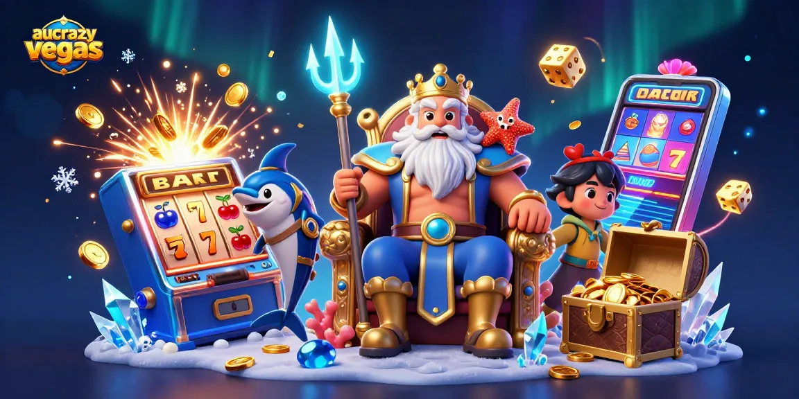 Play and win big at aucrazyvegas with exciting slots and vibrant casino elements!